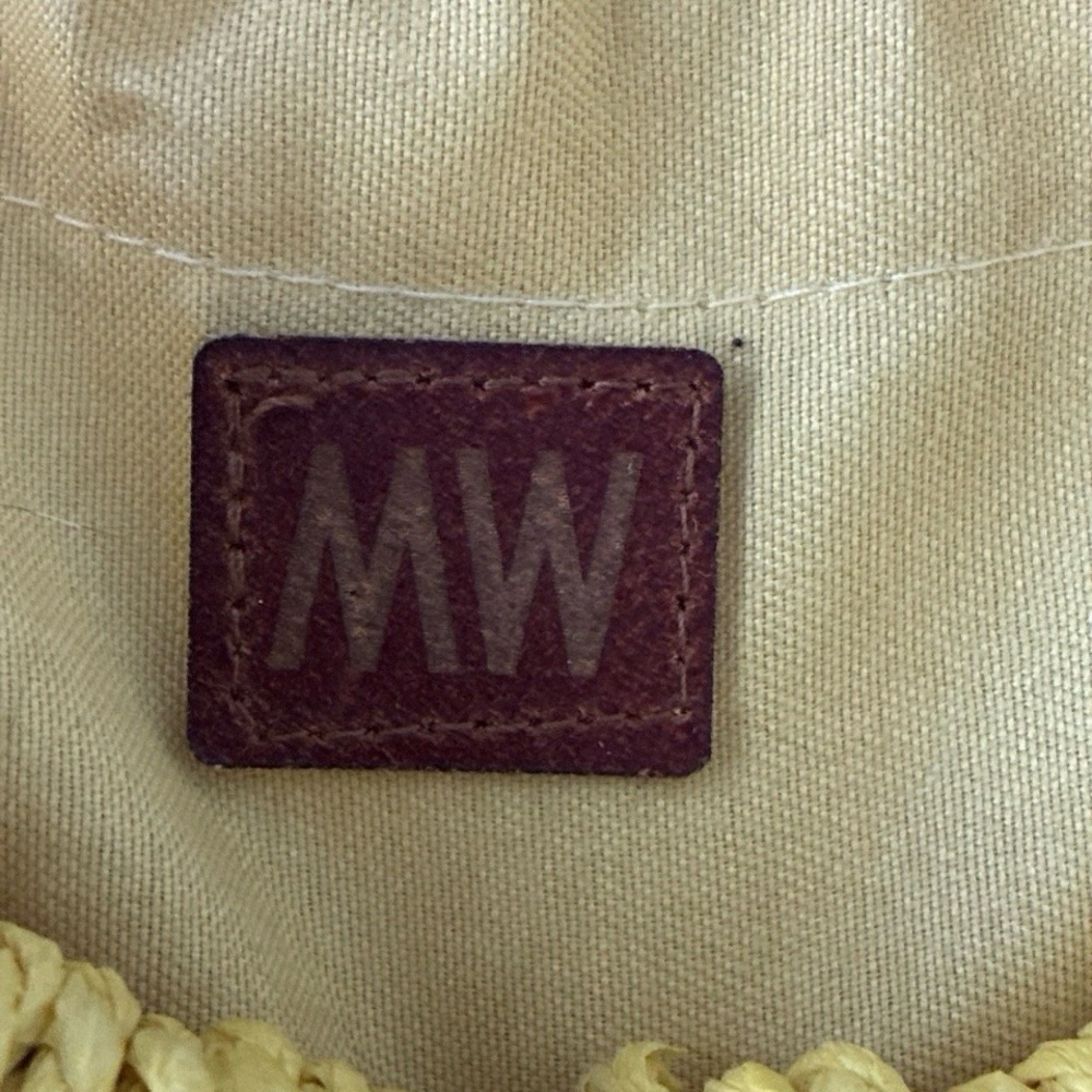 Most Wanted USA Top Handle Straw Crossbody Small Bag in Yellow - Picture 2 of 9